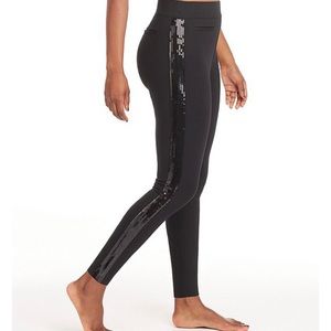 Spanx Sequin Tuxedo Pants - Large - only worn ONCE